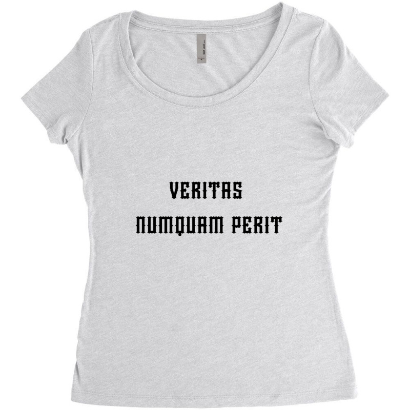 Veritas Numquam Perit Johnny Quote Verdict2 Women's Triblend Scoop T-shirt by yenalsardao | Artistshot