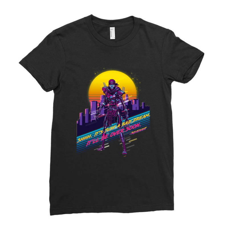 Apex Legends Revenant 80s Retro Ladies Fitted T-Shirt by FlorBaldini | Artistshot