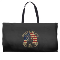 Party Like It's 1773 Funny Us History Boston Tea Vintage Weekender Totes | Artistshot