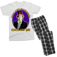 Good Day Sir Wonka Classic Men's T-shirt Pajama Set | Artistshot