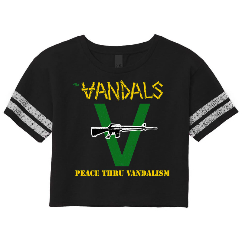 The Vandals Scorecard Crop Tee by yhaarshelsya | Artistshot