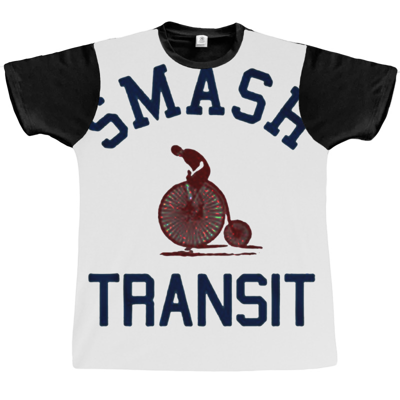 Super Smash Transit Cycling Graphic T-shirt | Artistshot