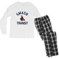 Super Smash Transit Cycling Men's Long Sleeve Pajama Set | Artistshot