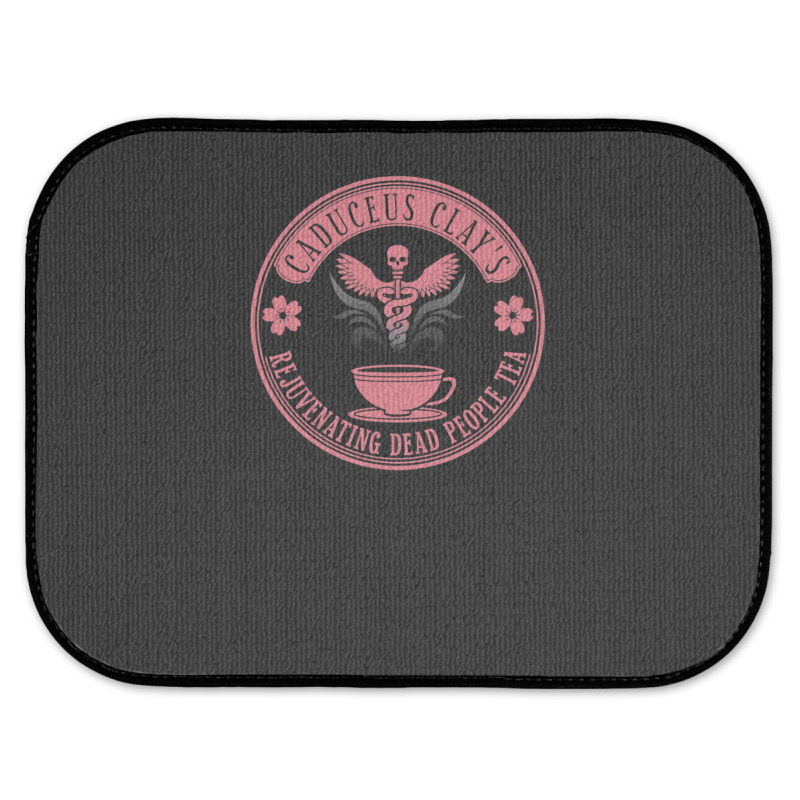 Caduceus' Rejuvenating Dead People Tea Rear Car Mat | Artistshot