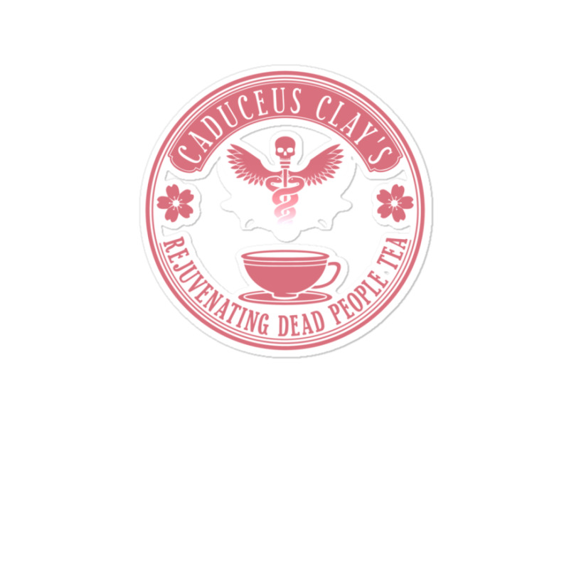 Caduceus' Rejuvenating Dead People Tea Sticker | Artistshot