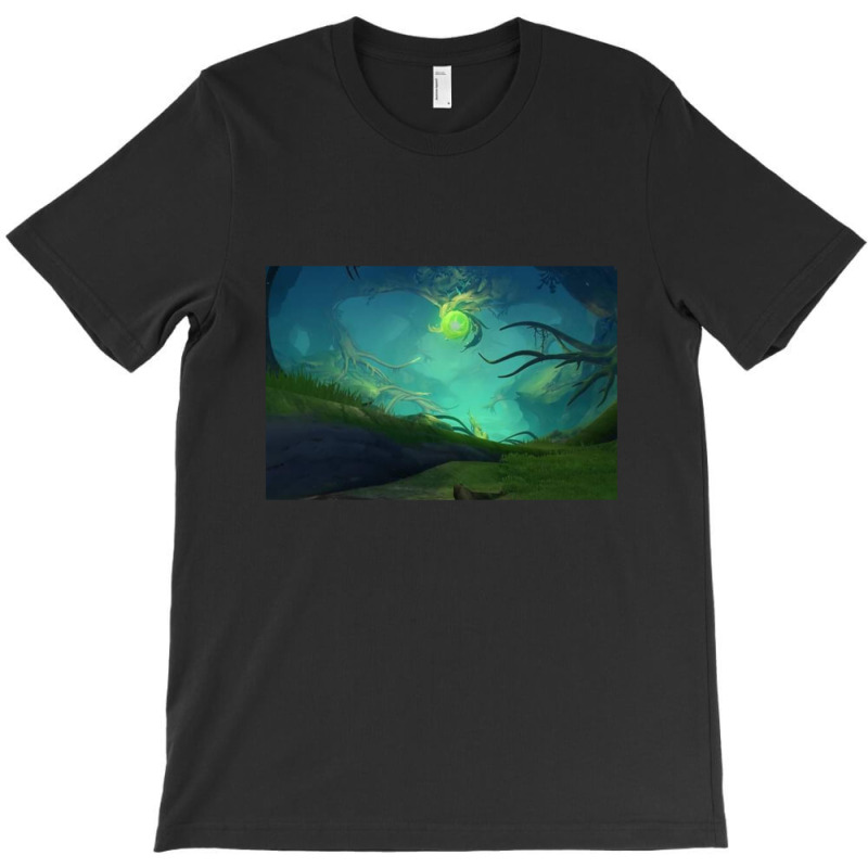 Genshin Impact World Map Rev 2 Scenery 3 T-shirt | Artistshot