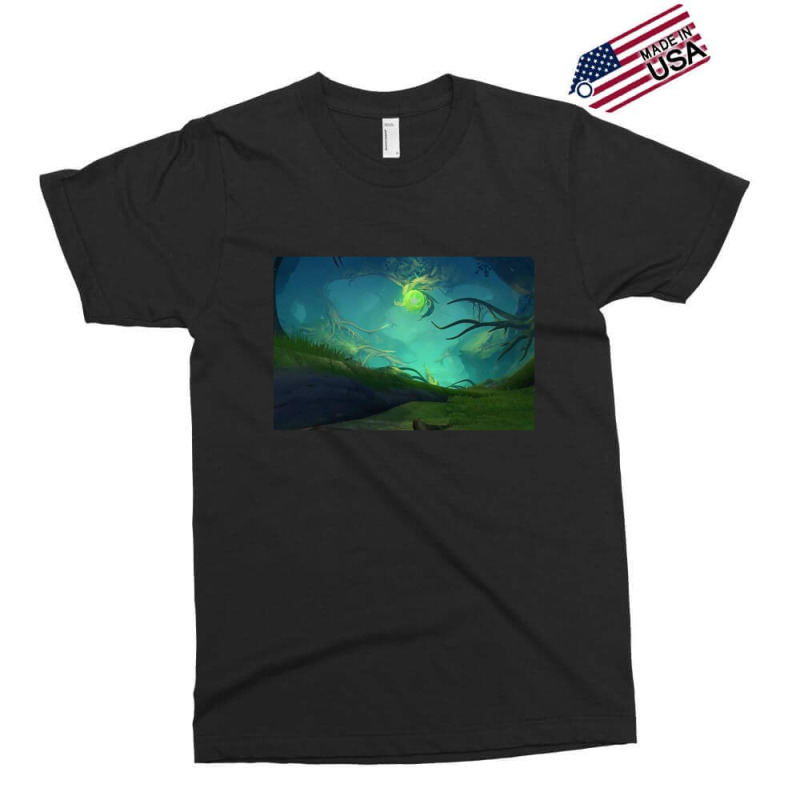 Genshin Impact World Map Rev 2 Scenery 3 Exclusive T-shirt | Artistshot