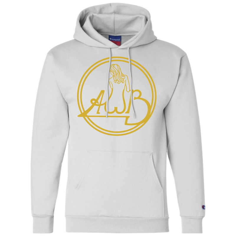 Average White   Travel E Champion Hoodie | Artistshot