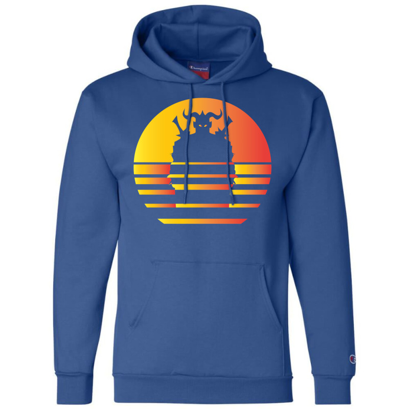 Gloomhaven Synthwave  Board Game Inspired Graphic  Tabletop Gaming   B Champion Hoodie by horveyfoths | Artistshot