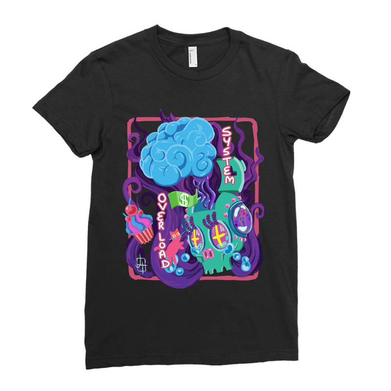 System Overload Ladies Fitted T-Shirt by DanielPatrickGrasseschi | Artistshot