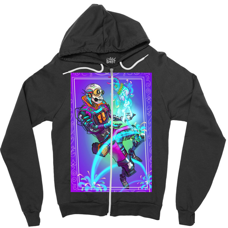 Octane Dia De Muertos Skin Zipper Hoodie | Artistshot