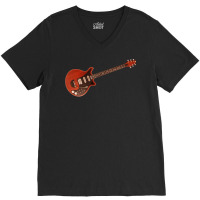 Brian Mayx27s Guitar Red Special Classic Tshirt V-neck Tee | Artistshot