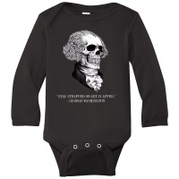 Stay Strapped Or Get Clapped Long Sleeve Baby Bodysuit | Artistshot