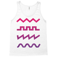 Waveform Techno Synthesizer Synth Analog T Shirt Tank Top | Artistshot