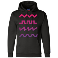 Waveform Techno Synthesizer Synth Analog T Shirt Champion Hoodie | Artistshot