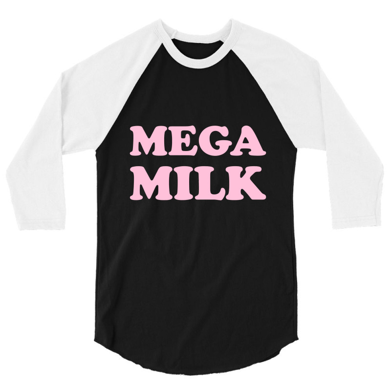 Best Mega Milk Baseball  T Shirt 3/4 Sleeve Shirt | Artistshot