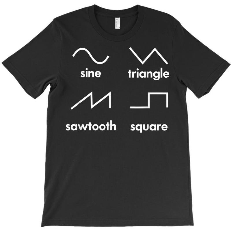 Waveform Techno Synthesizer Synth Analogue Digital T Shirt T-shirt | Artistshot