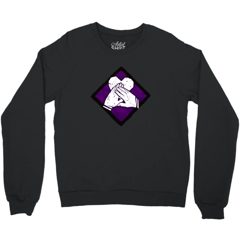 Empathy Hq Diamond Perk Inspired Splash Art Crewneck Sweatshirt by FeytenJoreto | Artistshot