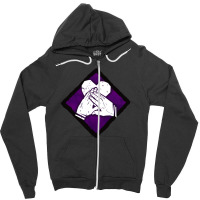 Empathy Hq Diamond Perk Inspired Splash Art Zipper Hoodie | Artistshot