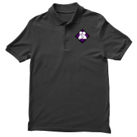 Empathy Hq Diamond Perk Inspired Splash Art Men's Polo Shirt | Artistshot