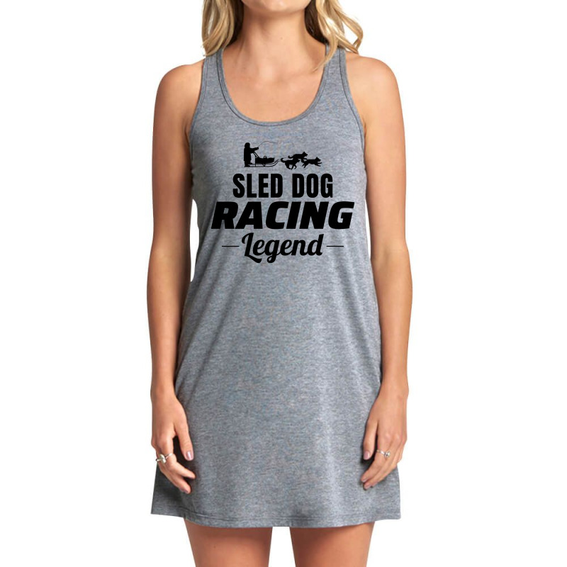 Husky Sledding Sled Dog Racing Alaskan Racer Dad Tank Dress | Artistshot