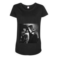 English Rock Maternity Scoop Neck T-shirt | Artistshot