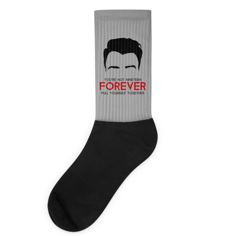 Courteeners Youx27re Not 19 Forever Classic Tshirt Socks | Artistshot