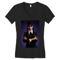 Wednesday Jenna Women's V-neck T-shirt | Artistshot