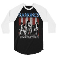 Hey Ho Lets Go 3/4 Sleeve Shirt | Artistshot