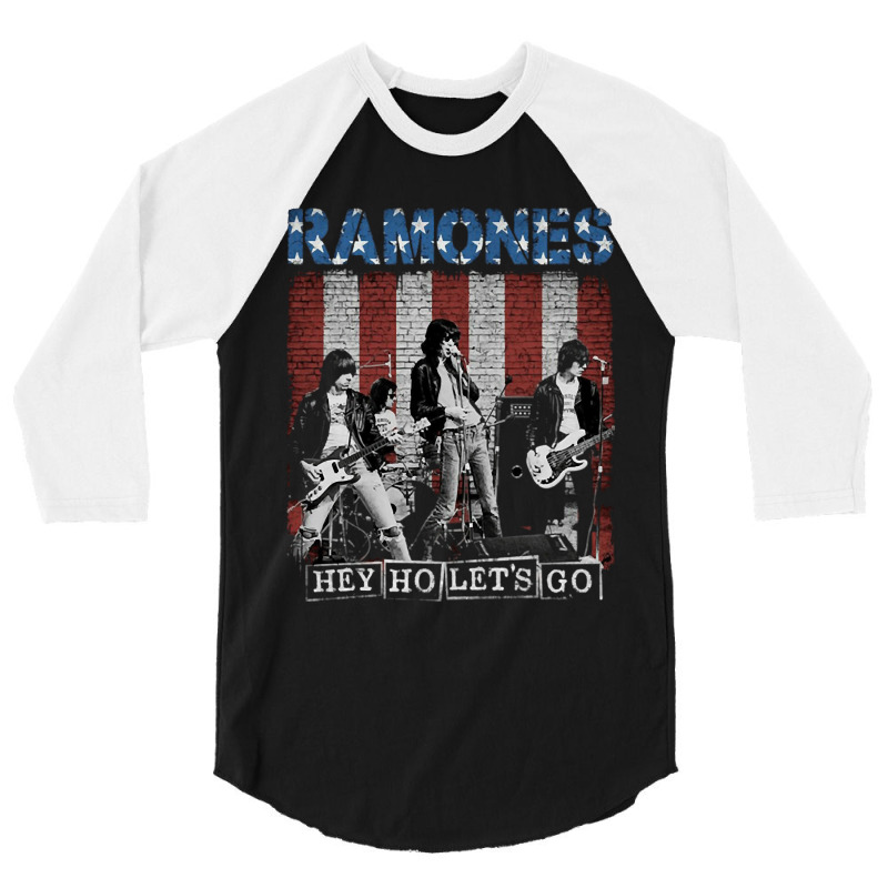 Hey Ho Lets Go 3/4 Sleeve Shirt | Artistshot