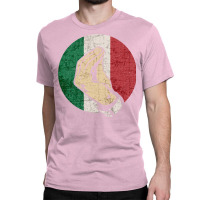 Italian Hand Gesture Sing Language Funny Italy Flag Vintage Classic T-shirt | Artistshot