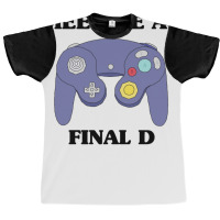 Smash Controller Melee Video Game Controller Illustration Final Destin Graphic T-shirt | Artistshot