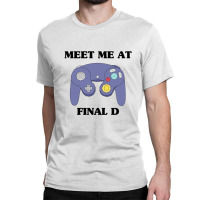 Smash Controller Melee Video Game Controller Illustration Final Destin Classic T-shirt | Artistshot