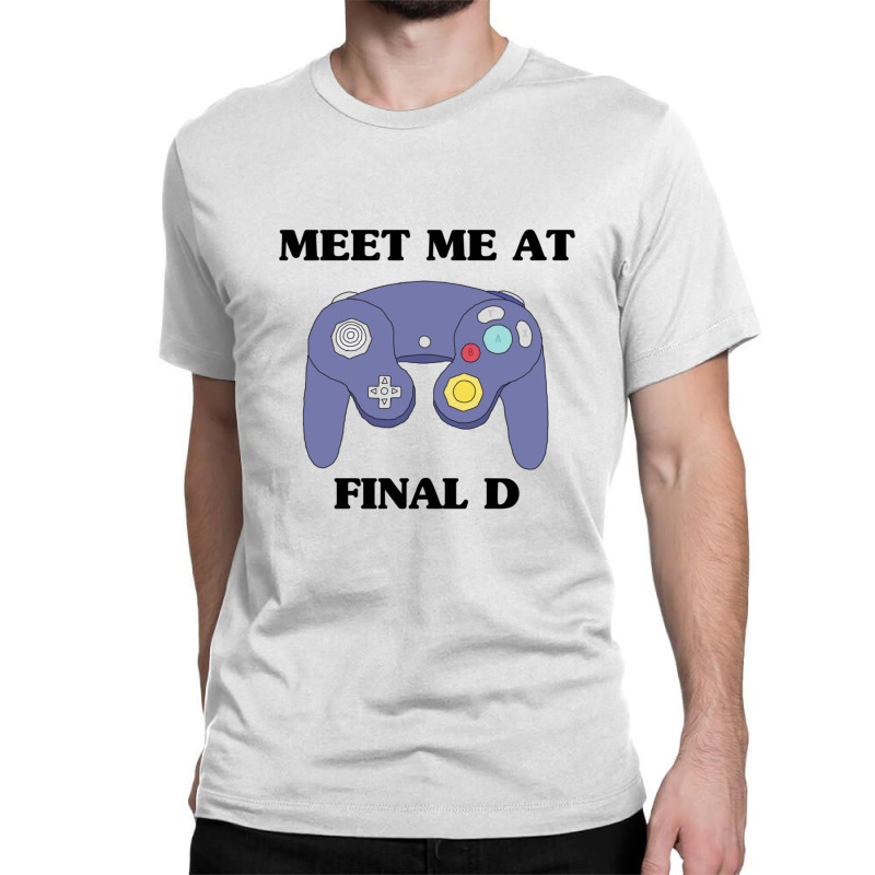 Smash Controller Melee Video Game Controller Illustration Final Destin Classic T-shirt by SandeeNardi | Artistshot