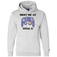 Smash Controller Melee Video Game Controller Illustration Final Destin Champion Hoodie | Artistshot