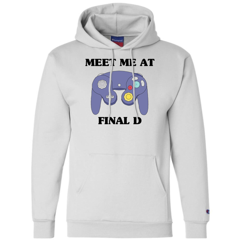 Smash Controller Melee Video Game Controller Illustration Final Destin Champion Hoodie by SandeeNardi | Artistshot