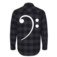 Bass Clef Music Musician Party Festival Dance   70s Flannel Shirt | Artistshot