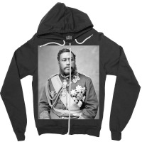 Kalākaua, The Last King Of Hawaii. Zipper Hoodie | Artistshot