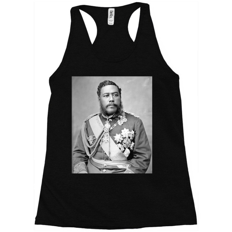 Kalākaua, The Last King Of Hawaii. Racerback Tank by PaulJKrois | Artistshot