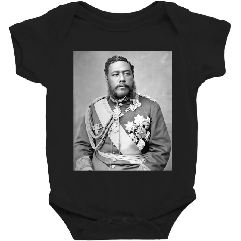 Kalākaua, The Last King Of Hawaii. Baby Bodysuit by PaulJKrois | Artistshot