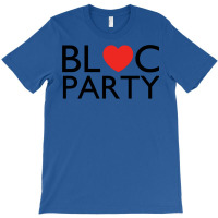 Bloc Party Heart   80s T-shirt | Artistshot