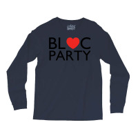 Bloc Party Heart   80s Long Sleeve Shirts | Artistshot