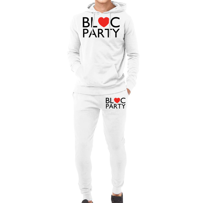 Bloc Party Heart   80s Hoodie & Jogger set by yazidukolopt | Artistshot