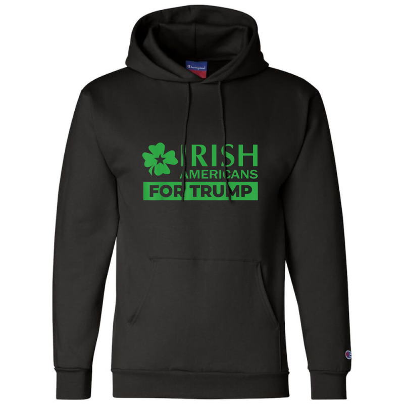 Irish Americans For Trump Champion Hoodie | Artistshot