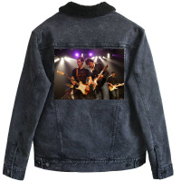 Arc Angels Guitar Duo Unisex Sherpa-lined Denim Jacket | Artistshot