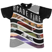 Arcade Fire   Discography Graphic T-shirt | Artistshot