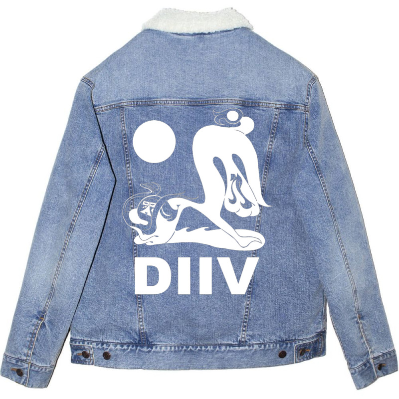 Diiv Classic Tshirt Red Unisex Sherpa-Lined Denim Jacket by duszekahumy | Artistshot