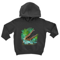 Hot Trend Crocodile Alligator Attack In The Swamp Toddler Hoodie | Artistshot