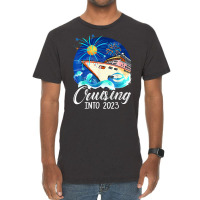 2023 New Years Cruise Nye Funny Cruising Vacation T Shirt Vintage T-shirt | Artistshot