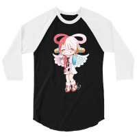 Chibi Uta 3/4 Sleeve Shirt | Artistshot